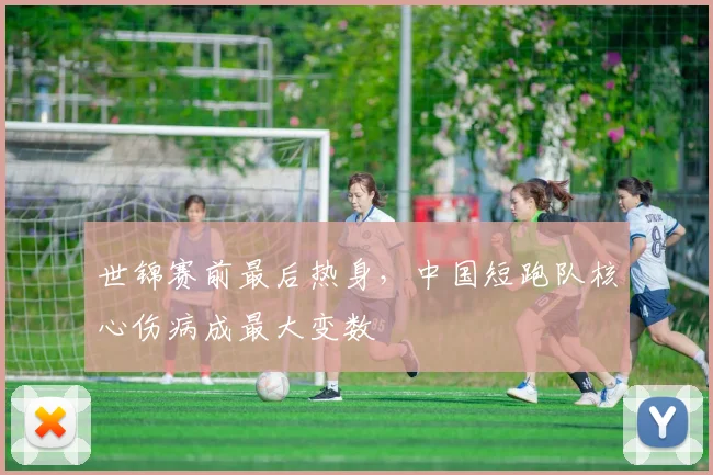 世锦赛前最后热身，中国短跑队核心伤病成最大变数